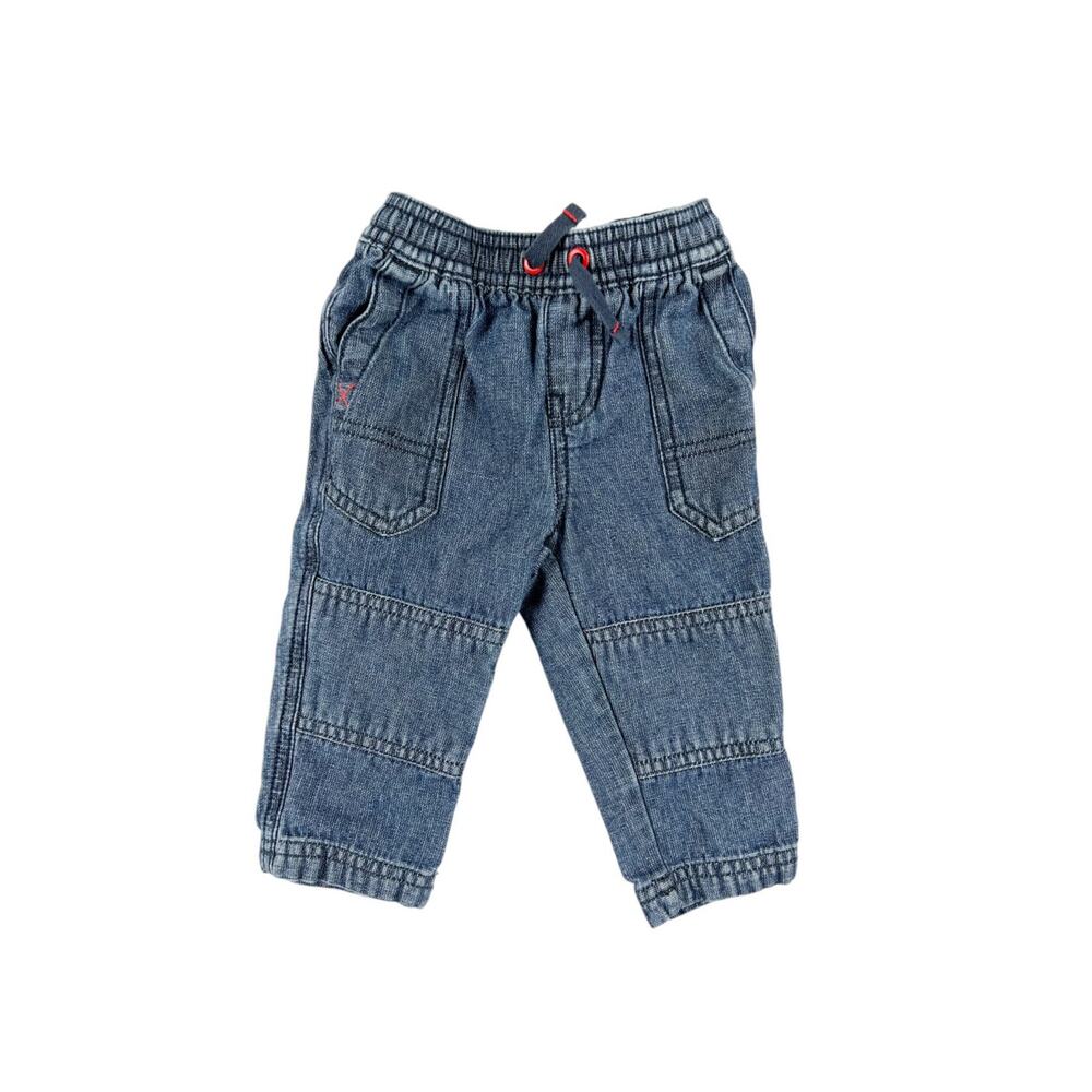 Tea Collection Indigo Explorer Denim Pants Blue Boys 3-6 Months